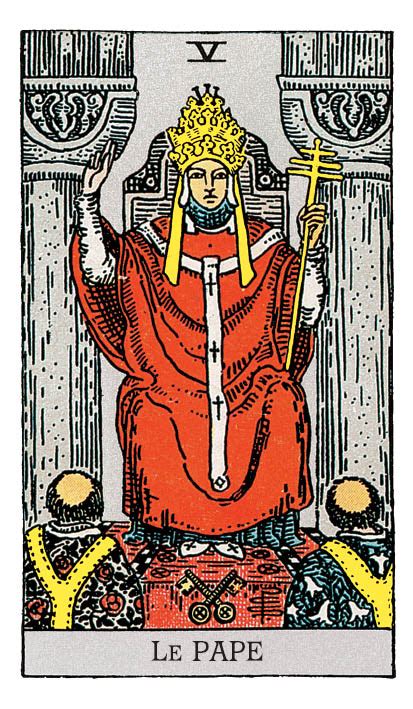 Hierophant / le Pape dans le Tarot : Toutes les significations